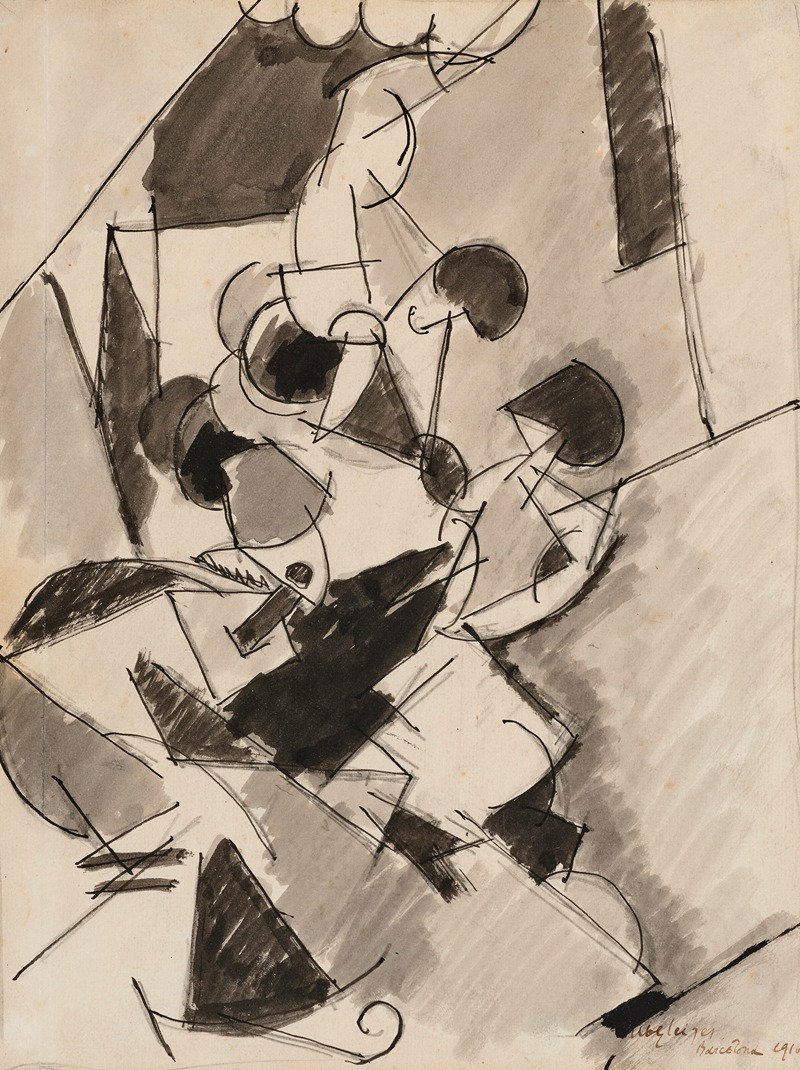 Albert Gleizes - Acrobates