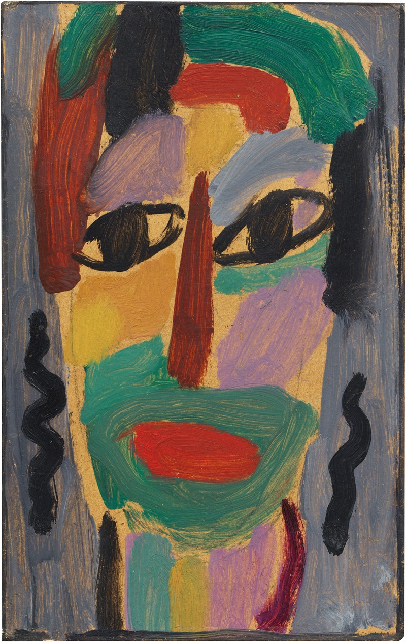 Alexej von Jawlensky - Mystischer Kopf