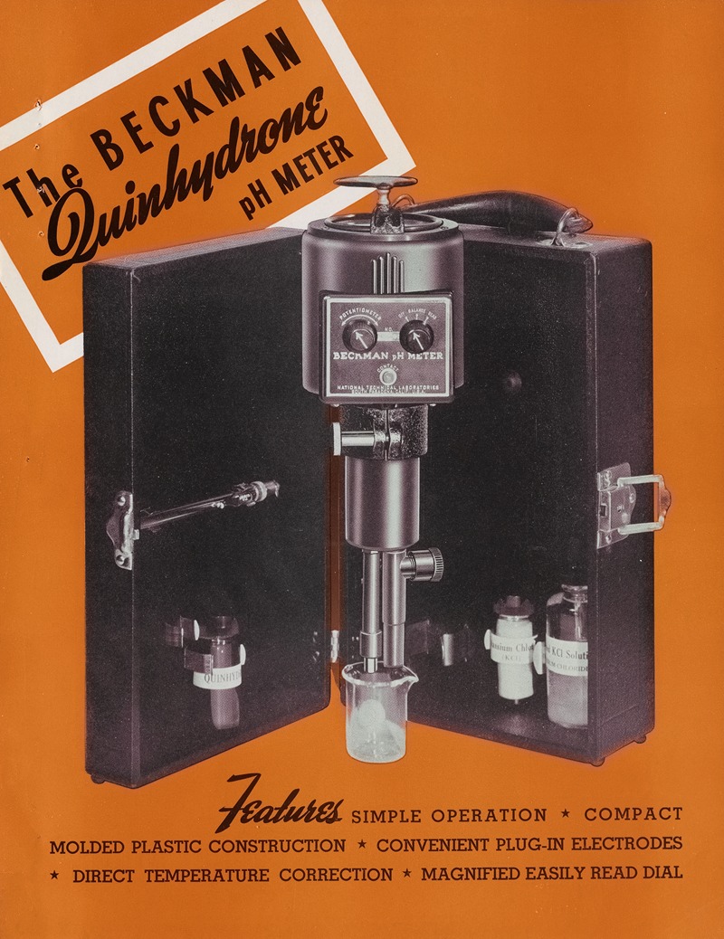 Beckman Instruments - Beckman Quinhydrone pH Meter