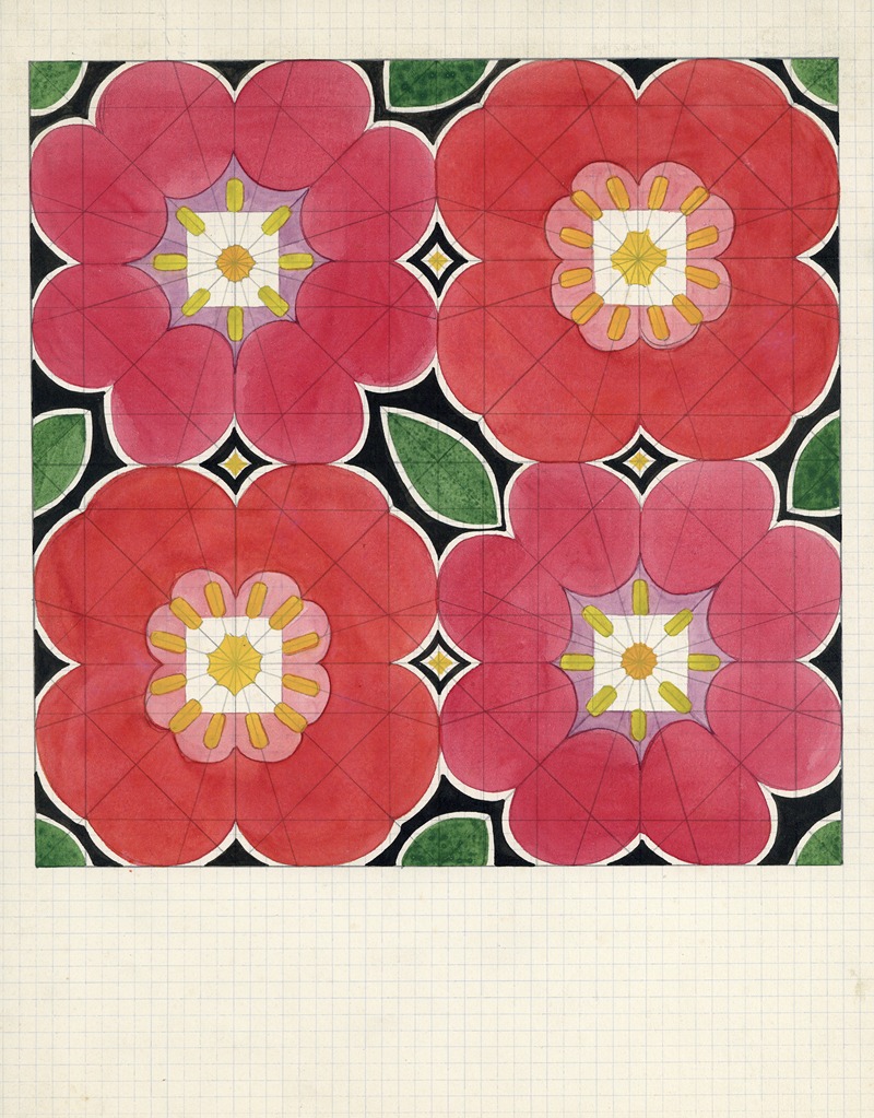 Alfred Ost - Vier Bloemen