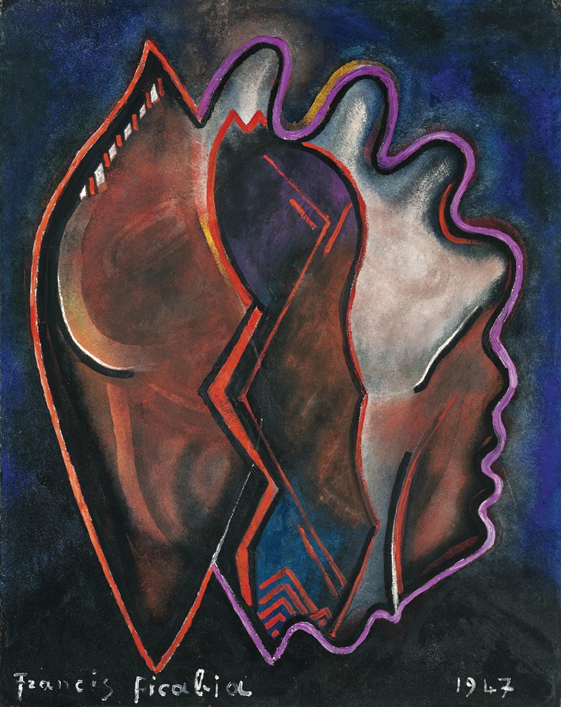 Francis Picabia - Composition abstraite