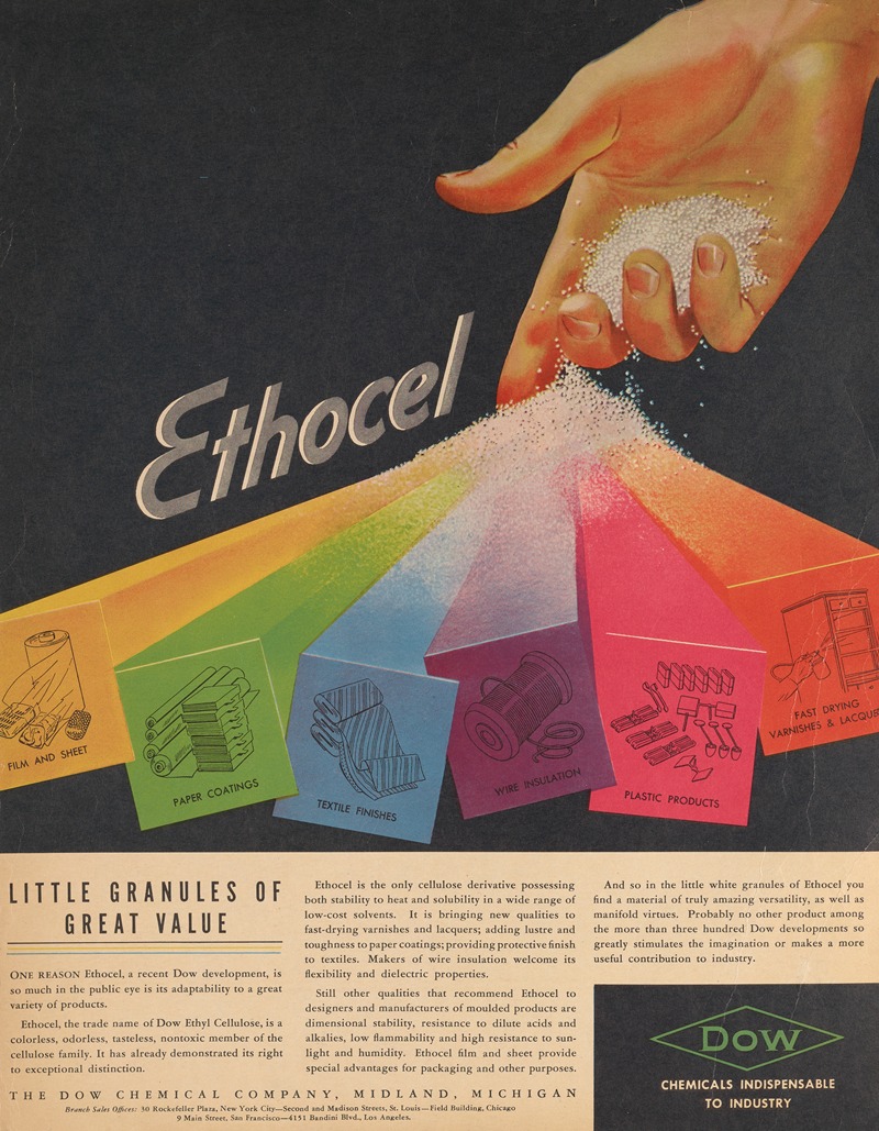 Dow Chemical Company - Ethocel: Little Granules of Great Value