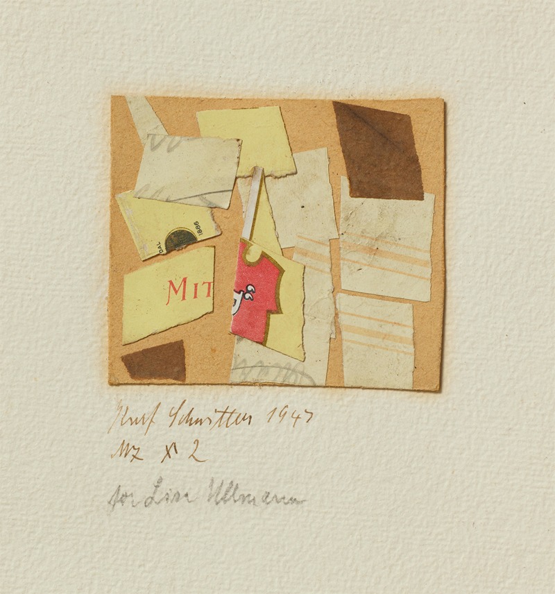 Kurt Schwitters - Mz x 2