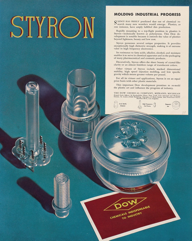 Dow Chemical Company - Styron: Molding Industrial Progress