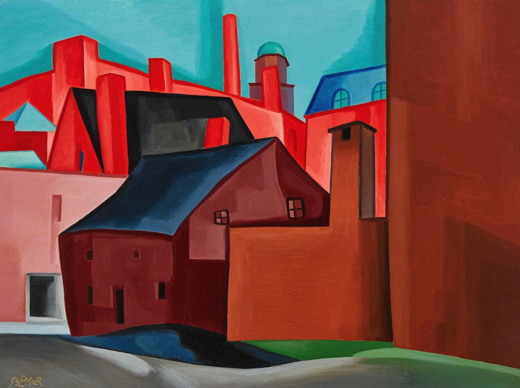 Oscar Bluemner - Afterglow