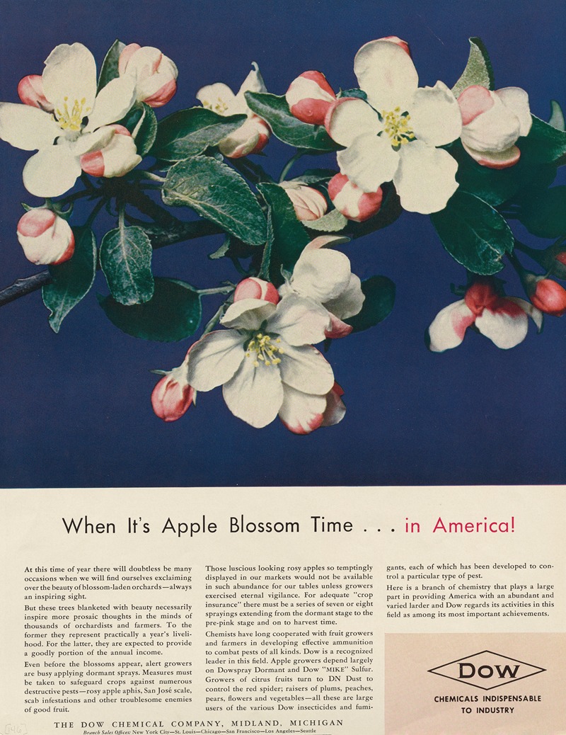 Dow Chemical Company - When It’s Apple Blossom Time…in America!