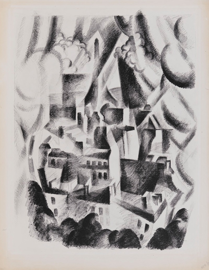 Robert Delaunay - Fenêtre sur la ville