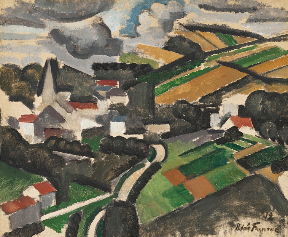 Roger de La Fresnaye - Le Tournant, Meulan