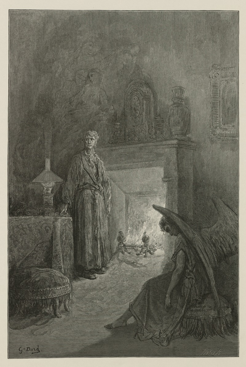 Gustave Doré - The Raven Pl.04