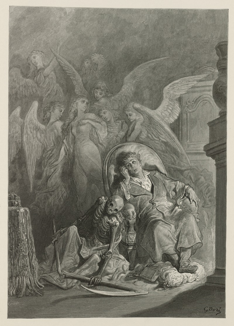 Gustave Doré - The Raven Pl.05