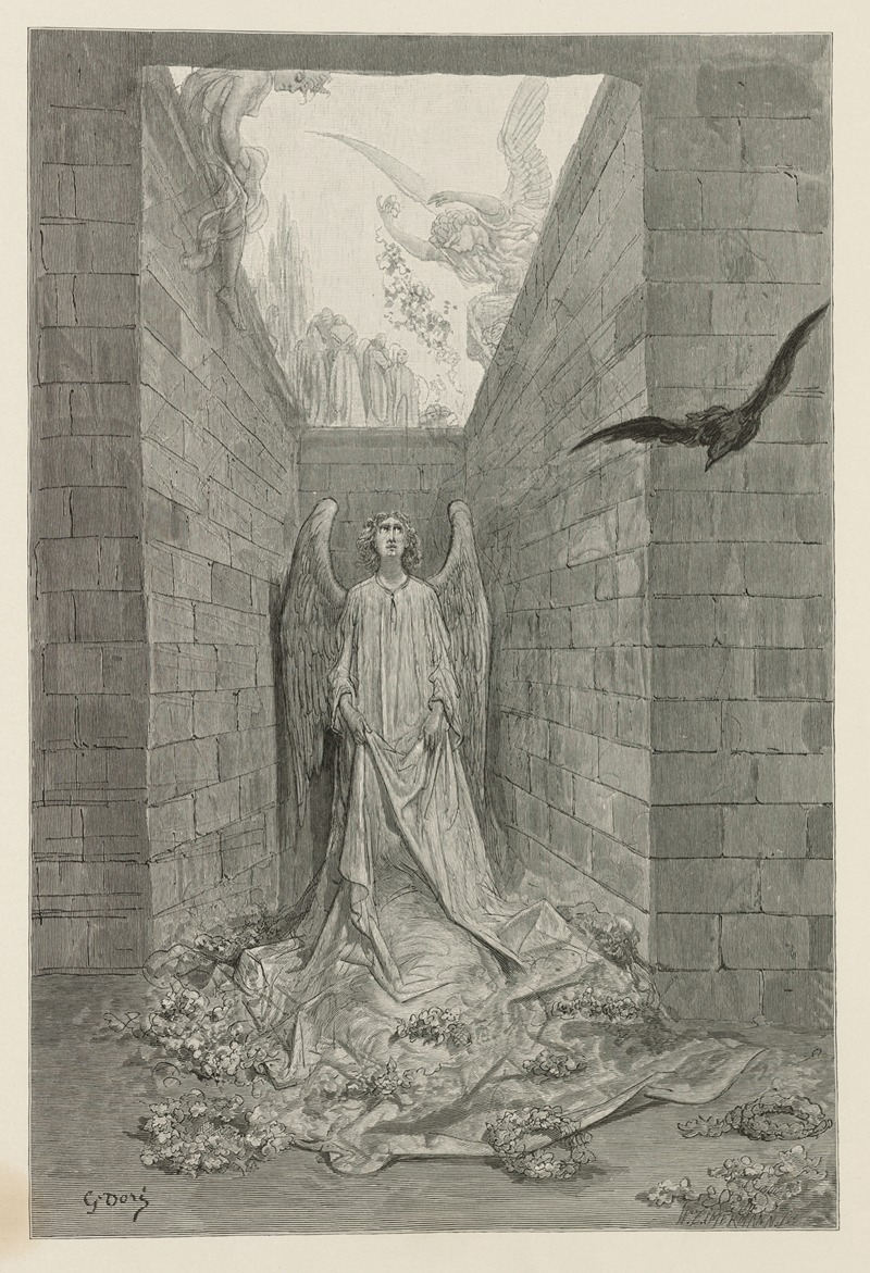 Gustave Doré - The Raven Pl.06