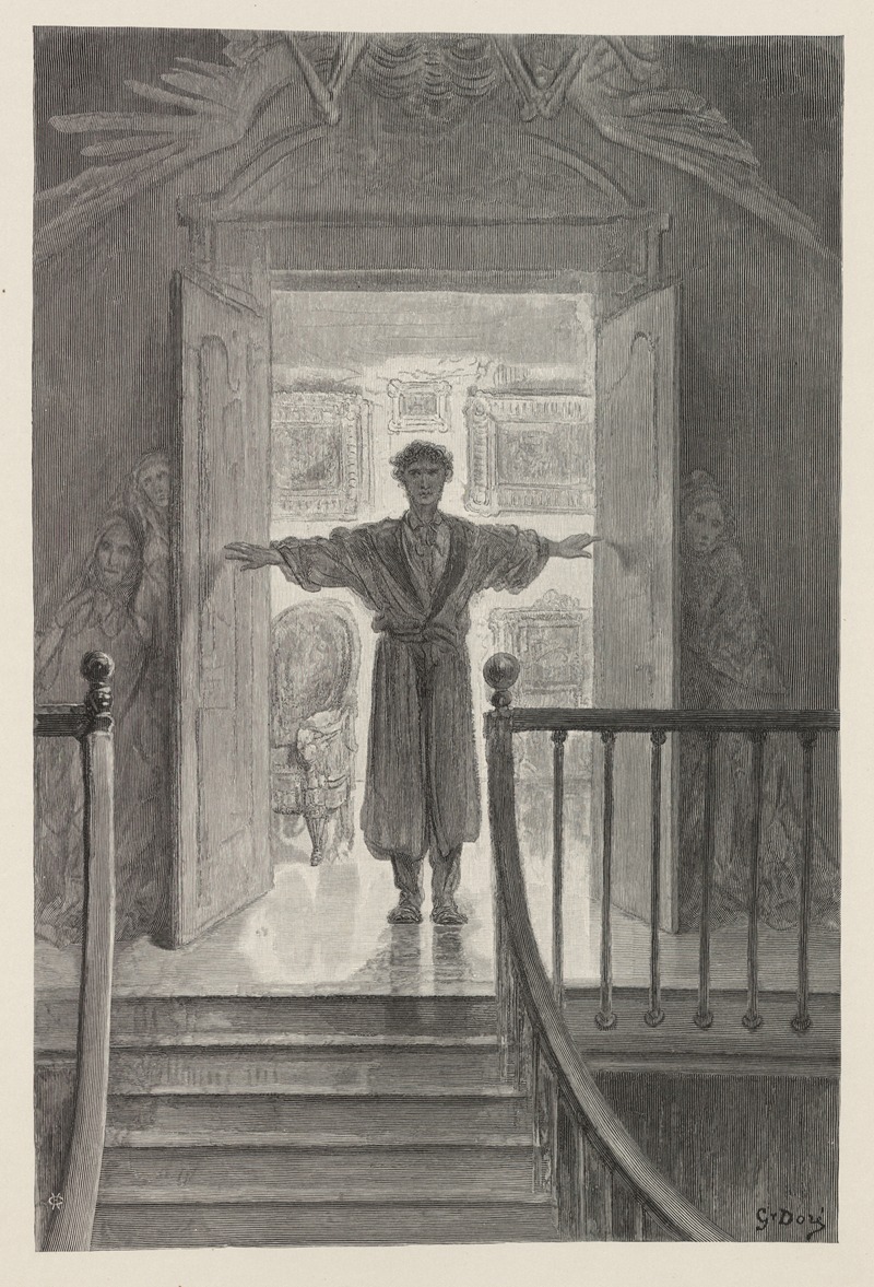Gustave Doré - The Raven Pl.09