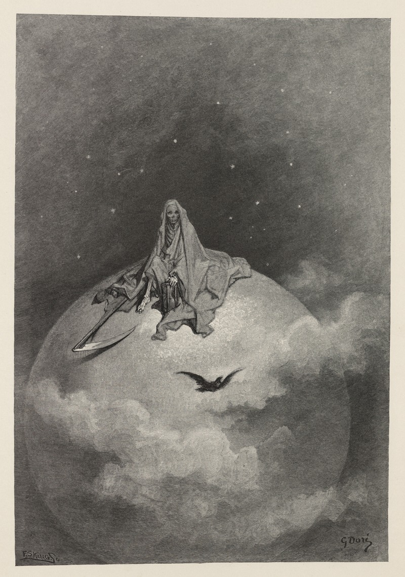 Gustave Doré - The Raven Pl.10
