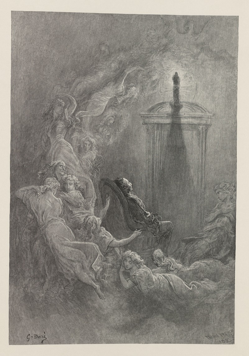 Gustave Doré - The Raven Pl.16