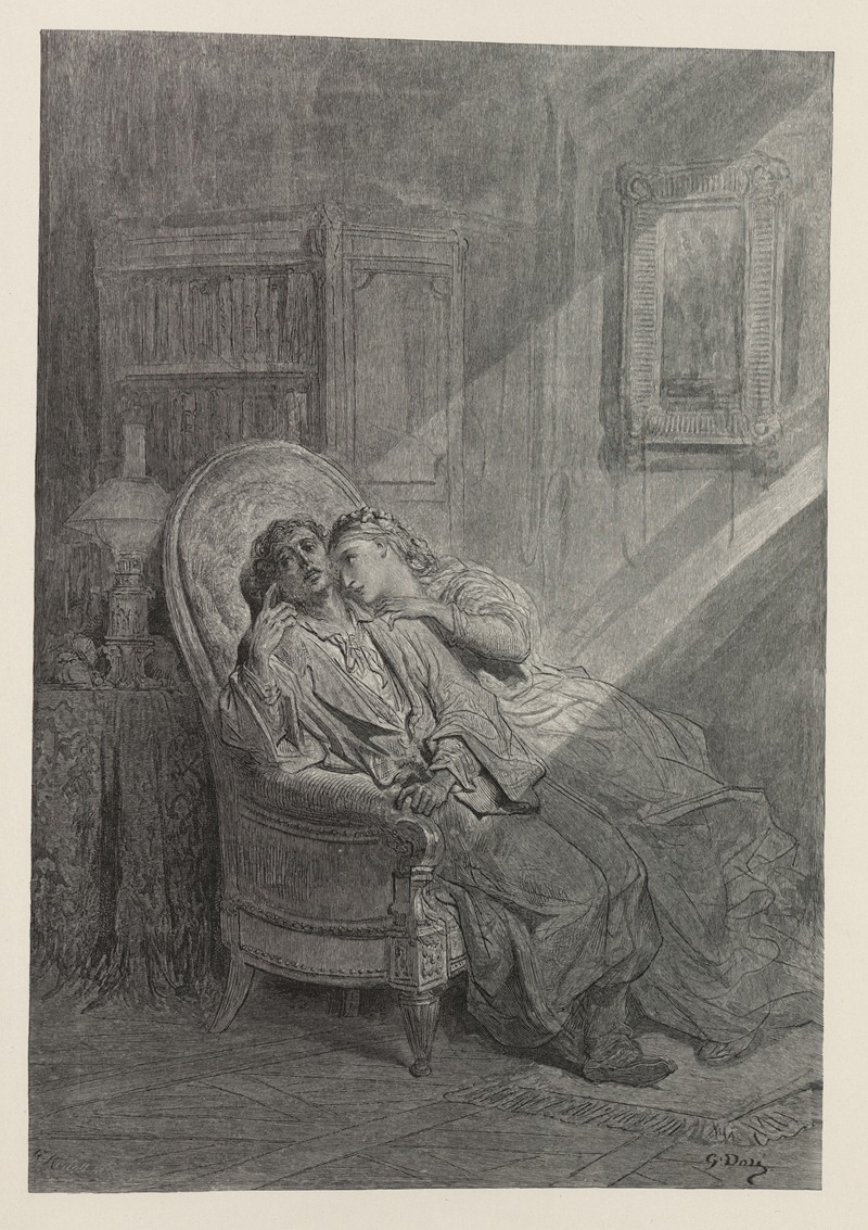 Gustave Doré - The Raven Pl.18