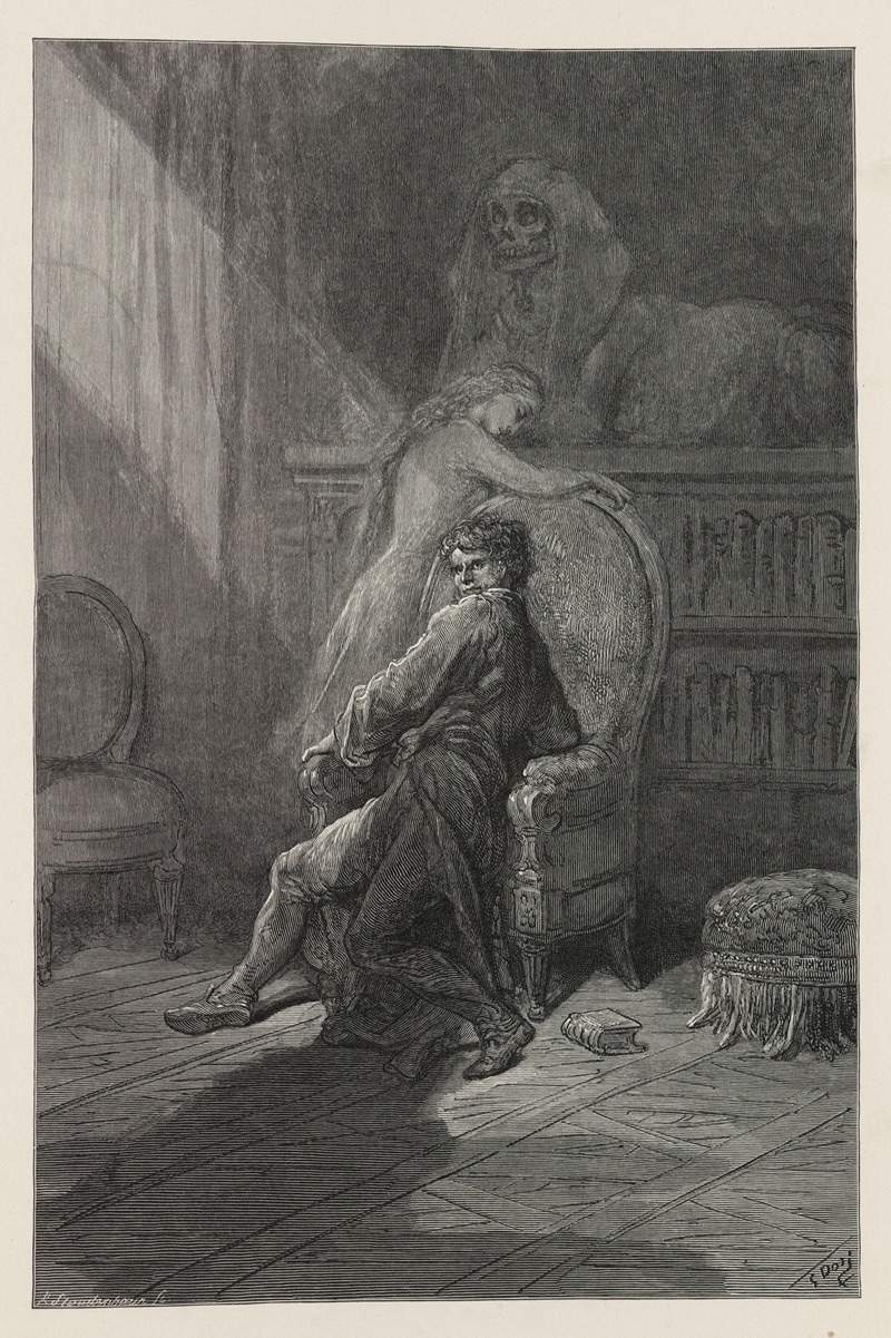 Gustave Doré - The Raven Pl.20