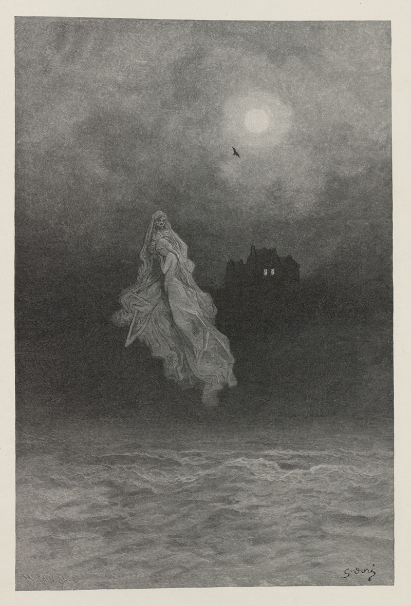 Gustave Doré - The Raven Pl.24
