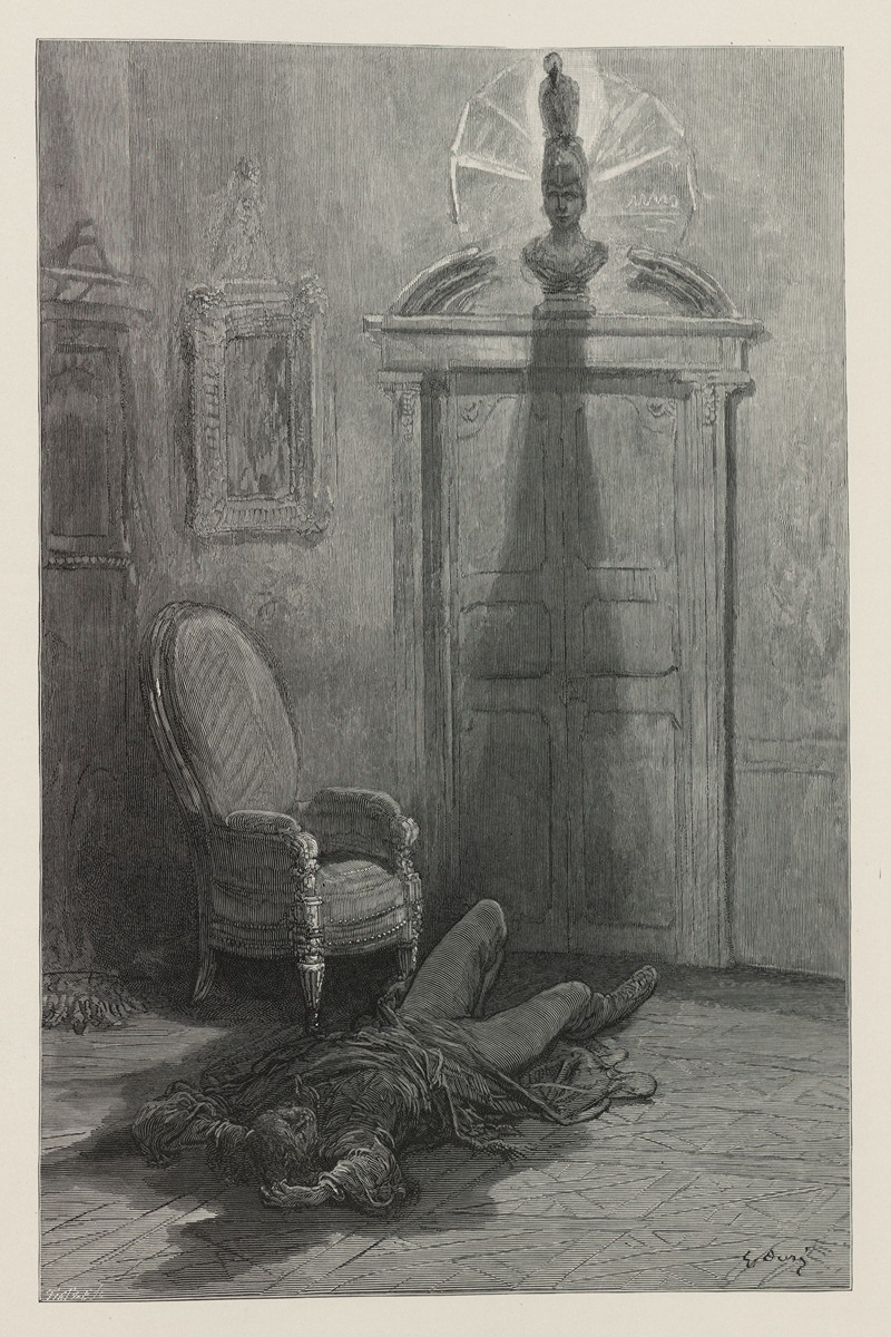 Gustave Doré - The Raven Pl.25