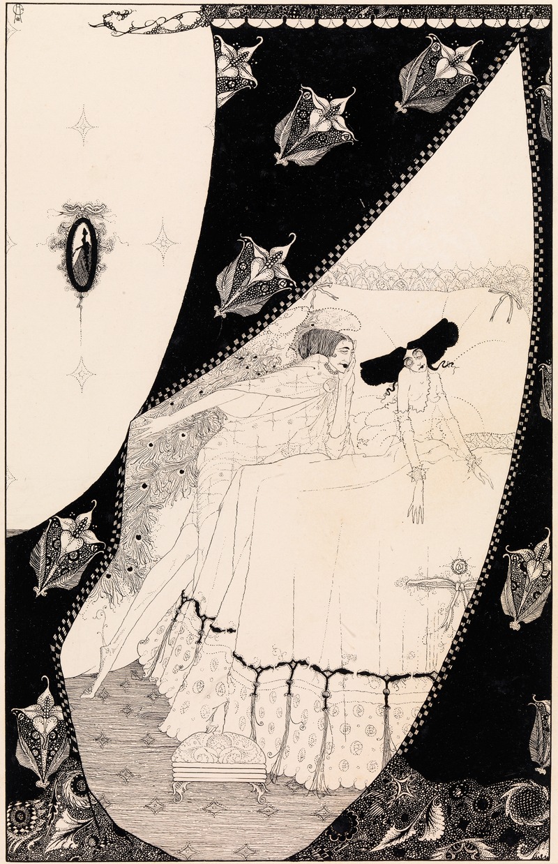 Harry Clarke - ‘Her Guardian Sylph Prolonged the Happy Rest’