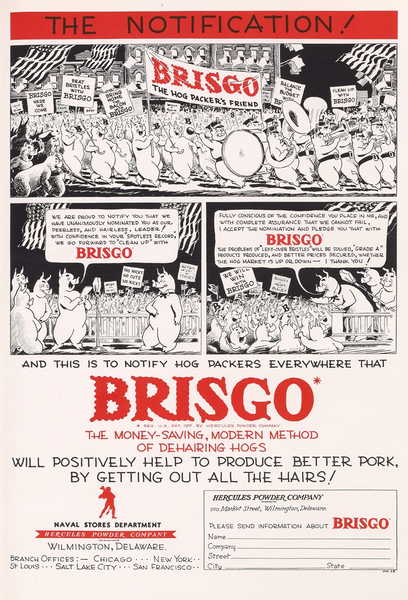 Hercules Incorporated - Brisgo: The Notification!