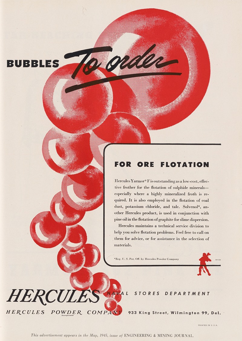 Hercules Incorporated - Bubbles to Order for Ore Flotation