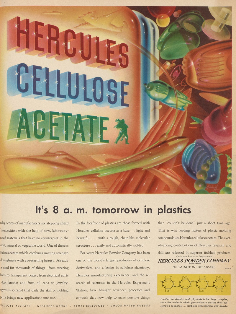 Hercules Incorporated - Hercules Cellulose Acetate: It’s 8 a.m. tomorrow in plastics