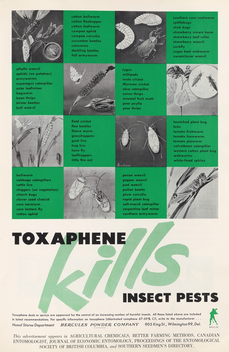 Hercules Incorporated - Toxaphene Kills Insect Pests