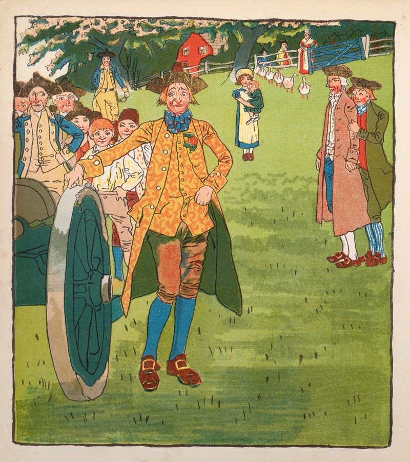 Howard Pyle - Yankee Doodle: An old friend in a new dress Pl.4