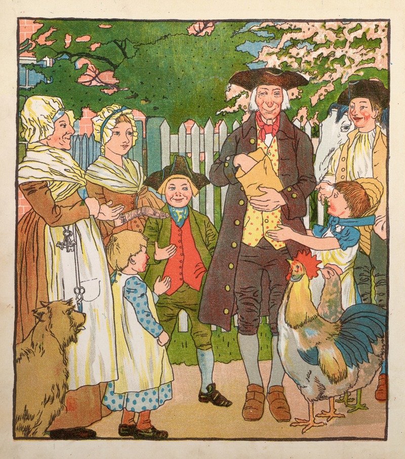 Howard Pyle - Yankee Doodle: An old friend in a new dress Pl.7
