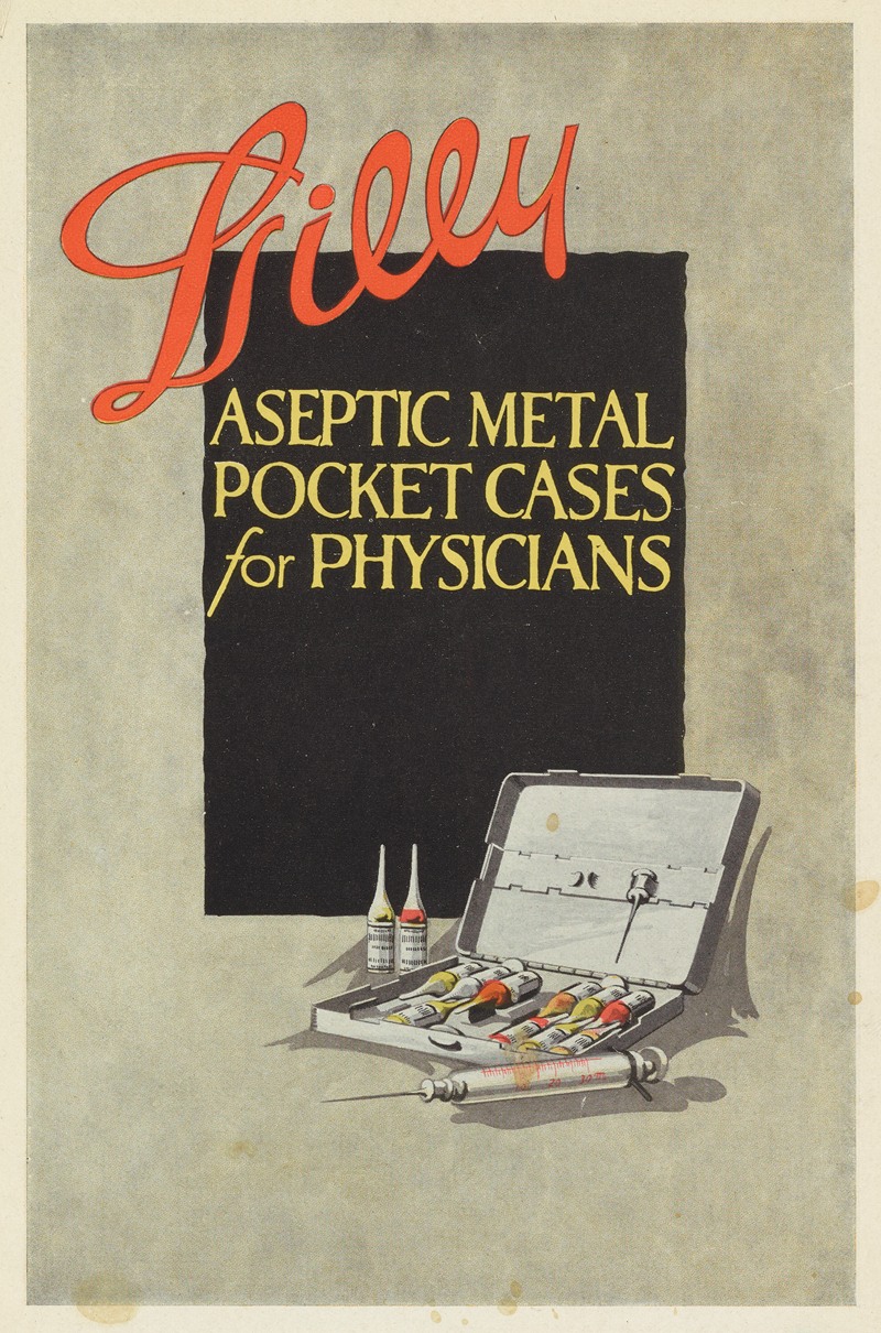 Eli Lilly & Company - Lilly Aseptic Metal Pocket Cases for Physicians