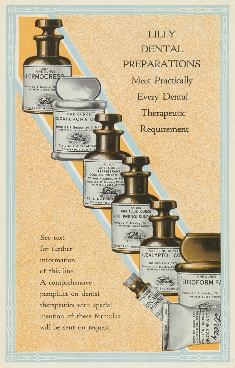 Eli Lilly & Company - Lilly Dental Preparations