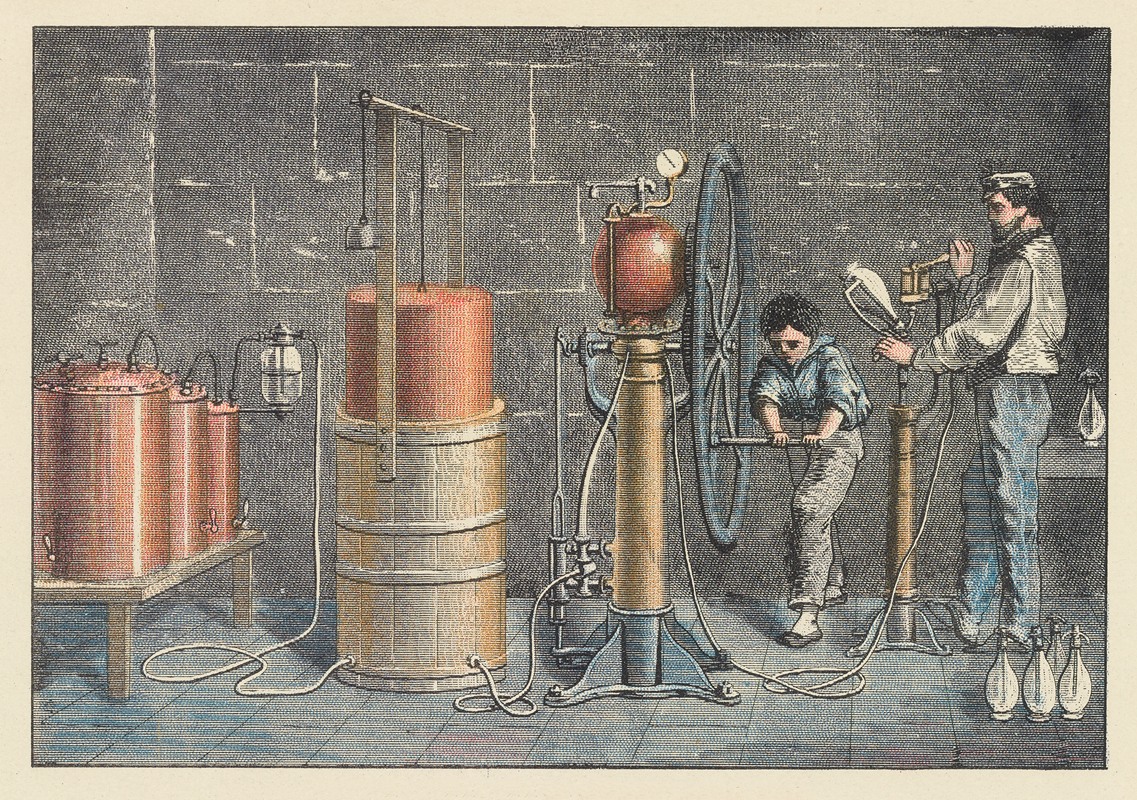 John Howard Appleton - Machinery for Filling Bottles with Artificial Mineral Waters