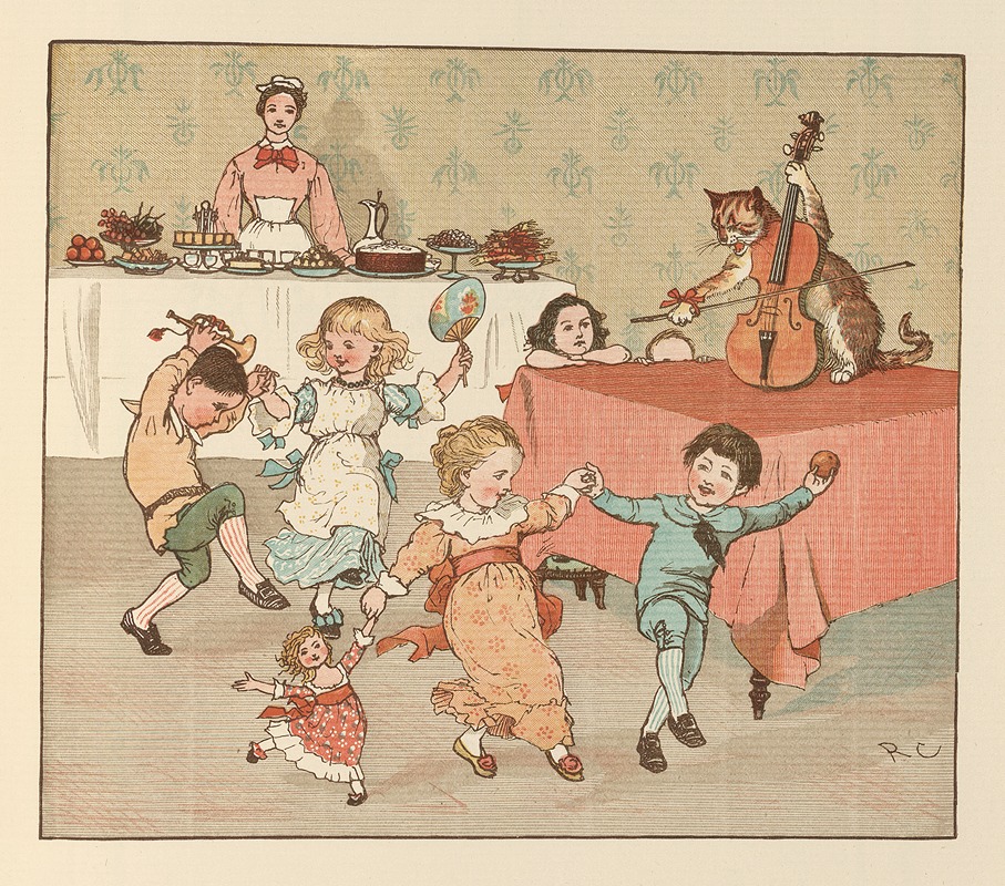 Randolph Caldecott - Hey Diddle Diddle and Baby Bunting Pl.2