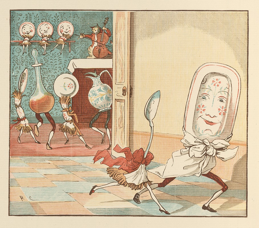 Randolph Caldecott - Hey Diddle Diddle and Baby Bunting Pl.4