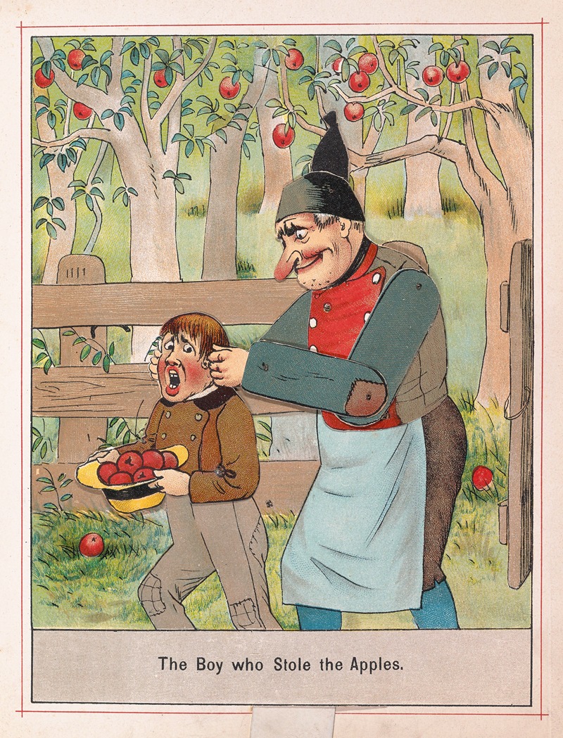 Lothar Meggendorfer - The boy who stole the Apples