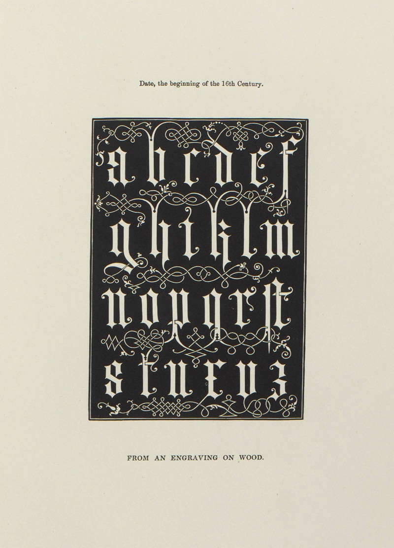 Henry Shaw - Alphabets:  numerals, and devices of the middle ages Pl.38