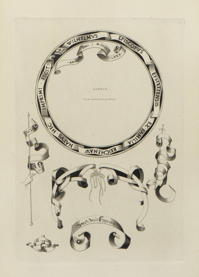 Henry Shaw - Alphabets:  numerals, and devices of the middle ages Pl.47