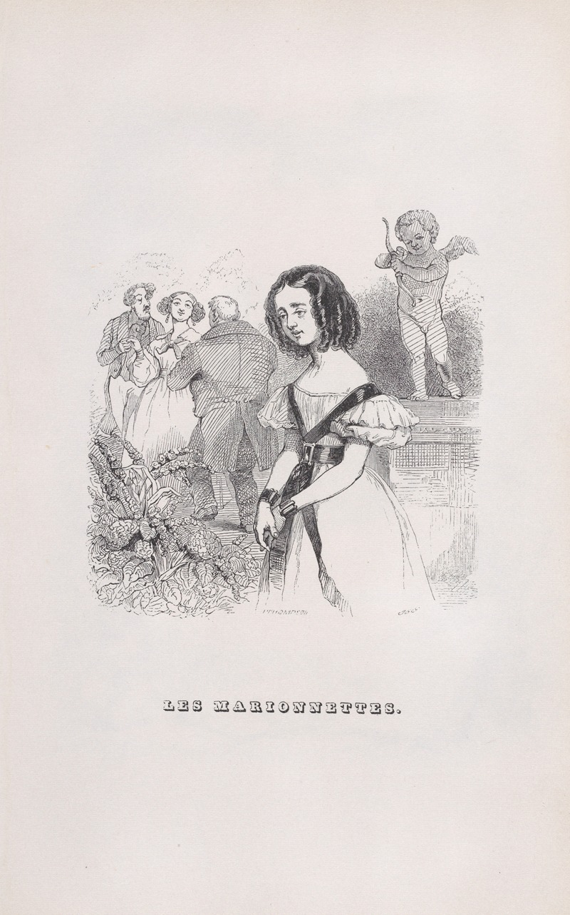 J. J. Grandville - The Puppets