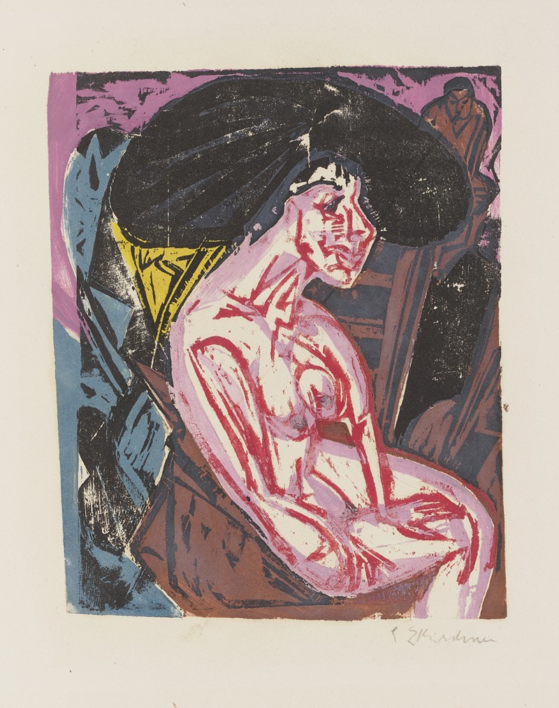 Ernst Ludwig Kirchner - The Lover
