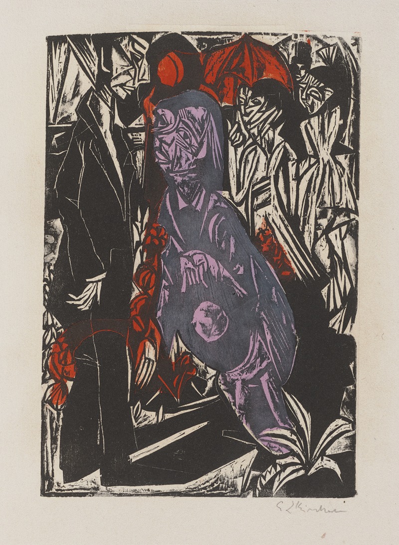 Ernst Ludwig Kirchner - The Sale of the Shadow