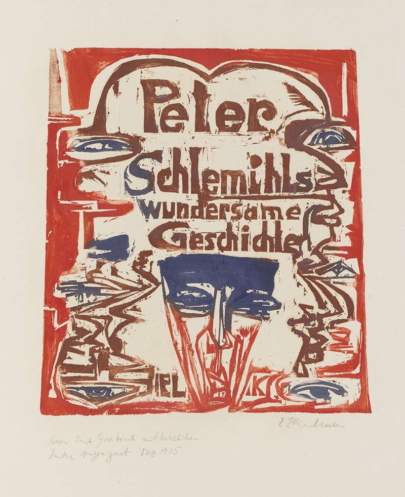 Ernst Ludwig Kirchner - Title page