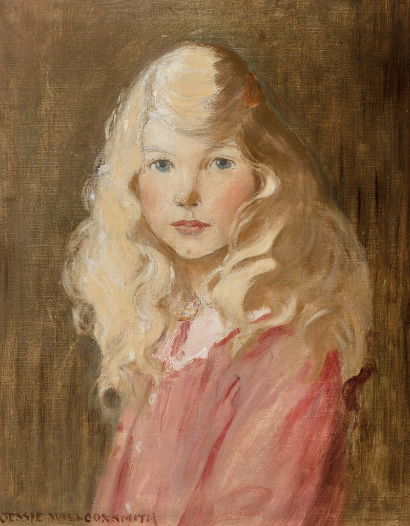 Jessie Willcox Smith - Portrait of a Girl