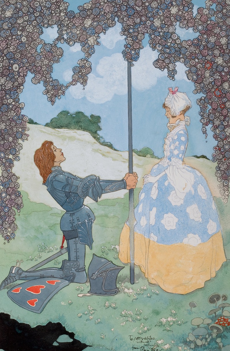 Rene Bull - The Knight and His Maid