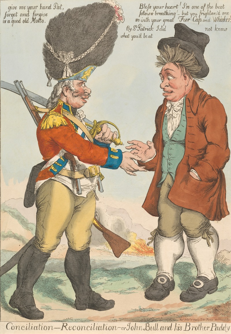 Charles Ansell - Conciliation – Reconciliation – or John Bull and His Brother Paddy