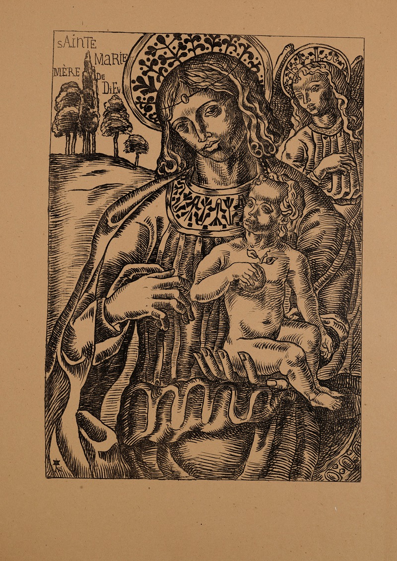 Emile Bernard - Sainte Marie, Mère de Dieu