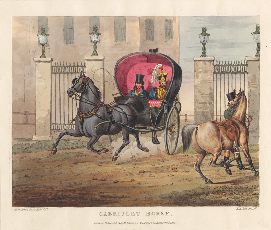 Sir John Dean Paul - Cabriolet Horse
