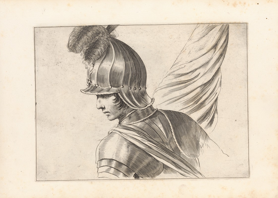 Francesco Curti - Engravings after Guercino’s Libro dei Disegni Pl.06