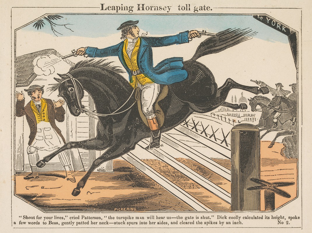 George Pickering - Leaping Hornsey Tollgate
