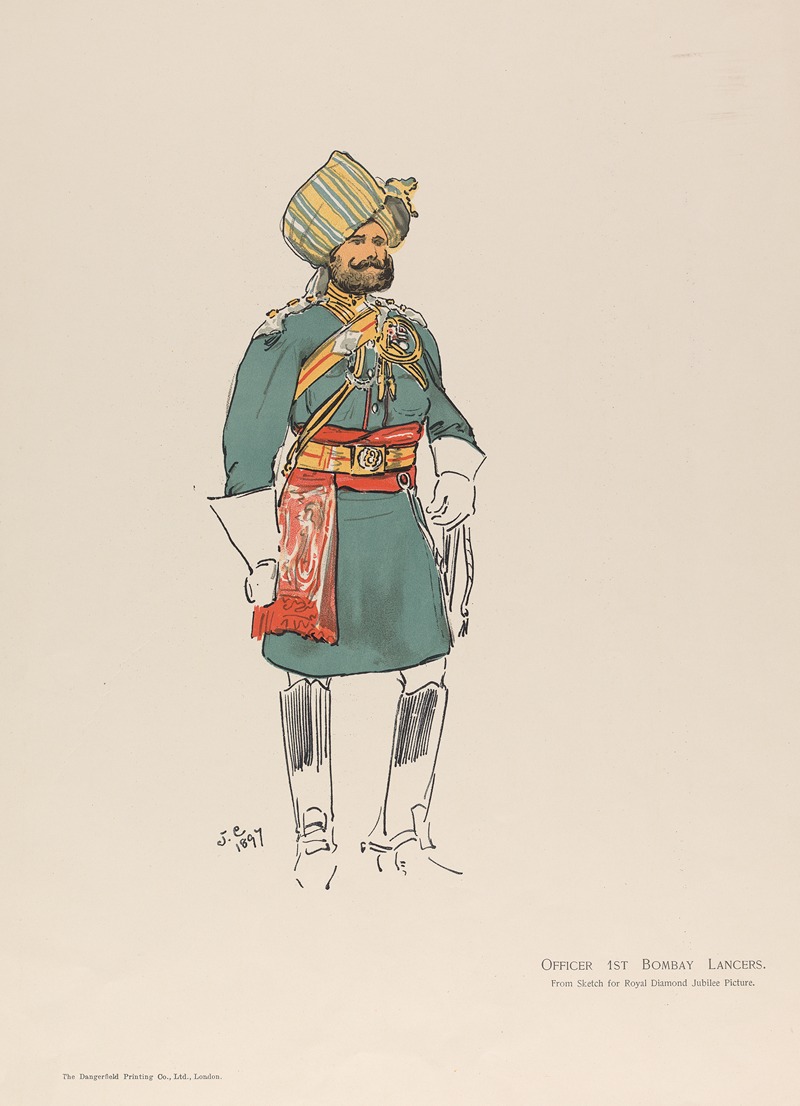 John Charlton - Officer 1st Bombay Lancers