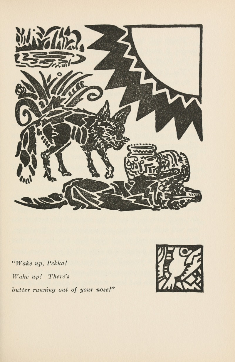 Parker Hoysted Fillmore - Mighty Mikko; a book of Finnish fairy tales and folk tales Pl.25